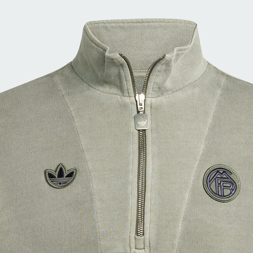 Gron FC Bayern Terrace Icons Half-Zip overdel