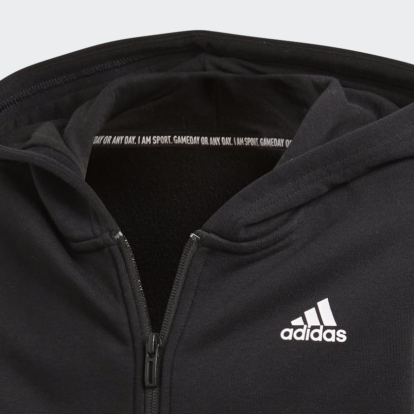 Noir Veste Must Haves 3-Stripes