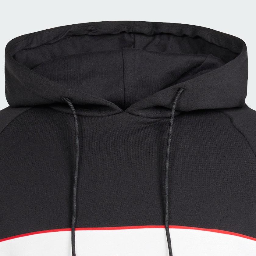 Czerń Bluza z kapturem adidas NY