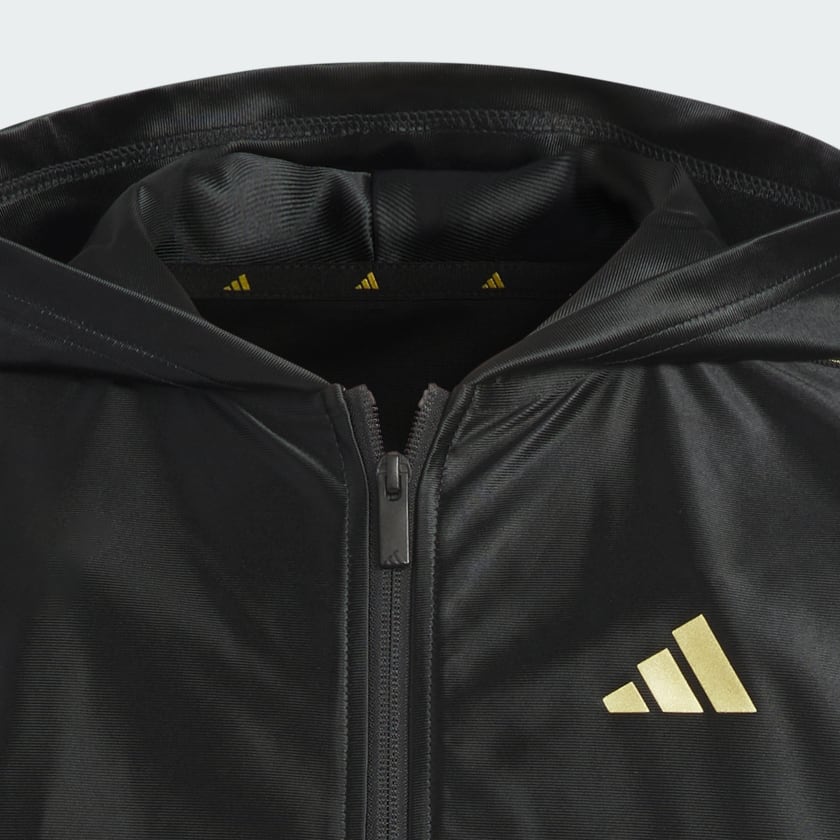 アディダス STADIUM GOLD ルーズフィット トリコット フルジップ