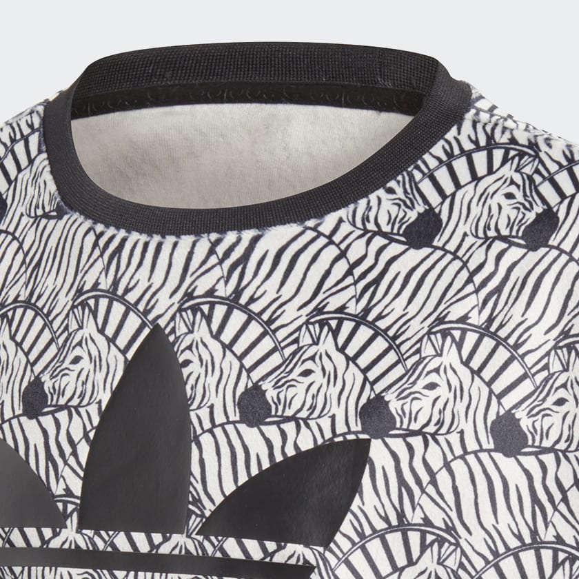 Adidas zebra crew outlet