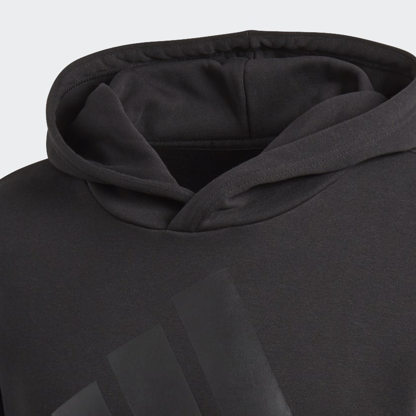 adidas Essentials Linear Pullover Hoodie Black adidas Malaysia