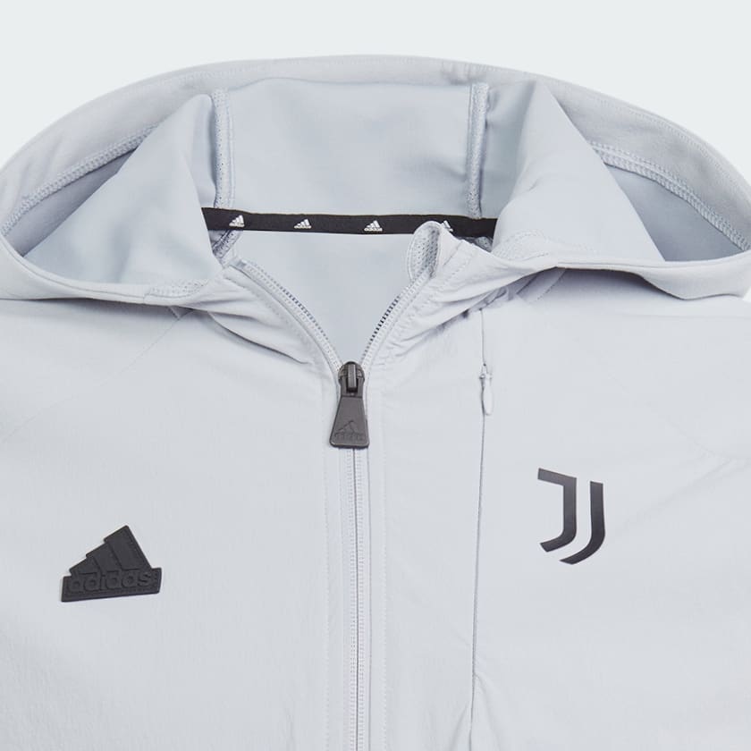 Γκρι Juventus Designed for Gameday Full-Zip Hoodie