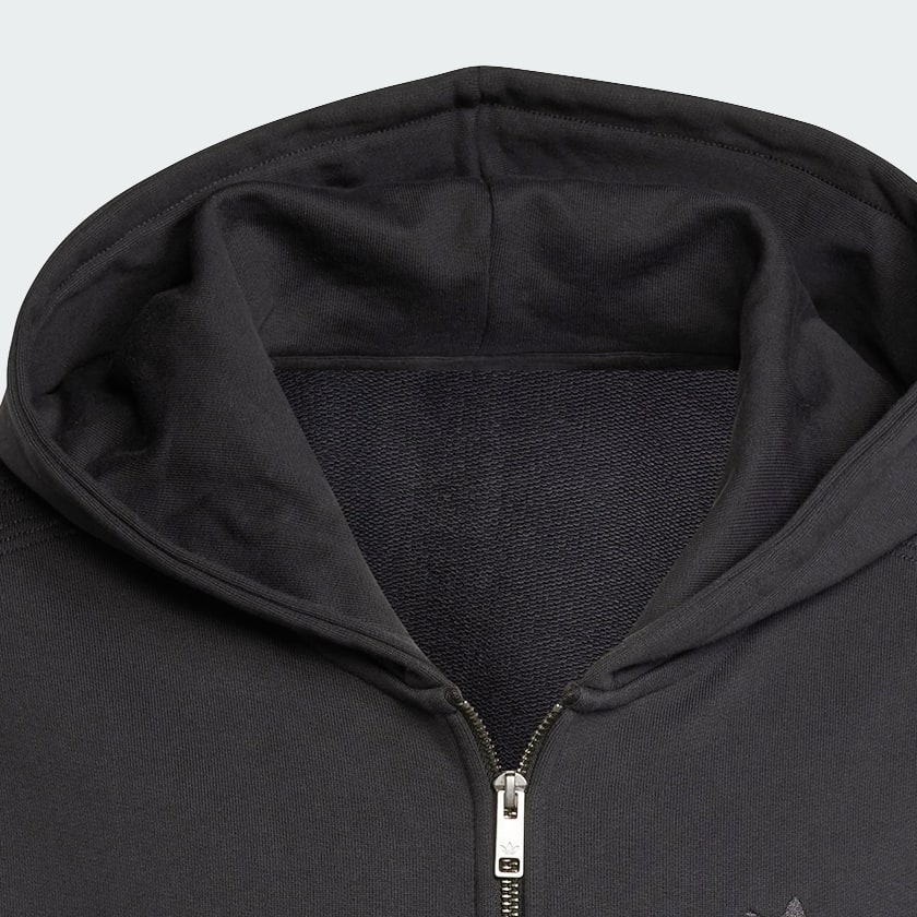cierna Mikina s kapucňou Premium Essentials Full-Zip