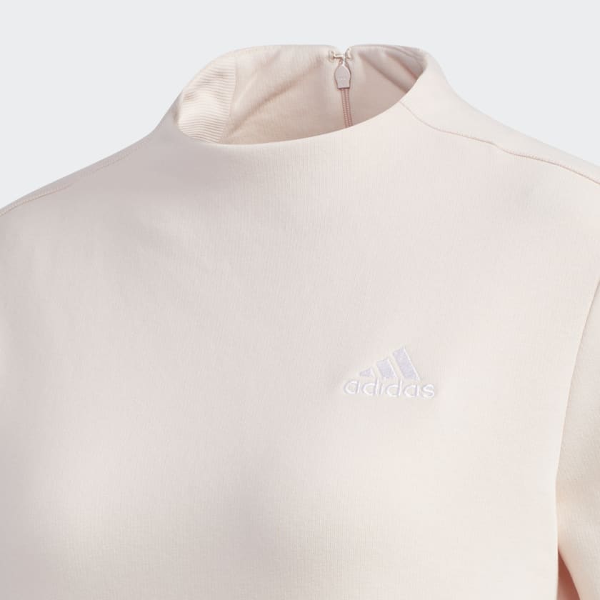 Adidas essentials comfort mock neck sweatshir hotsell