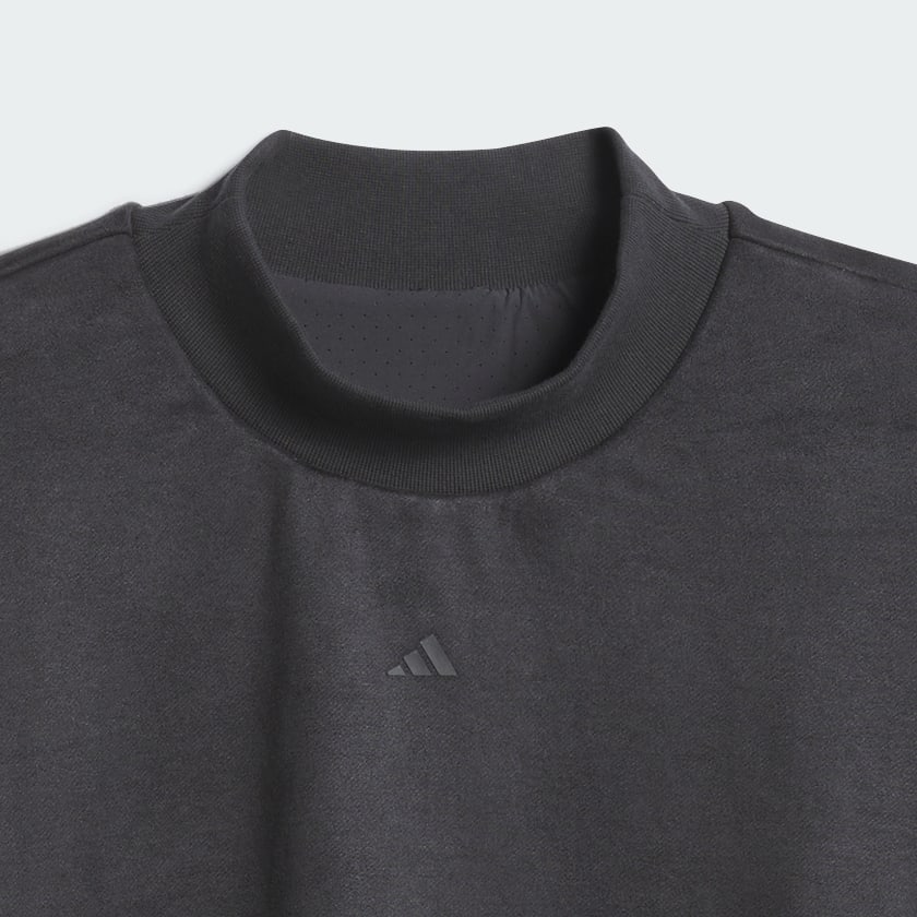 Gris Buzo cuello redondo Basketball Sueded