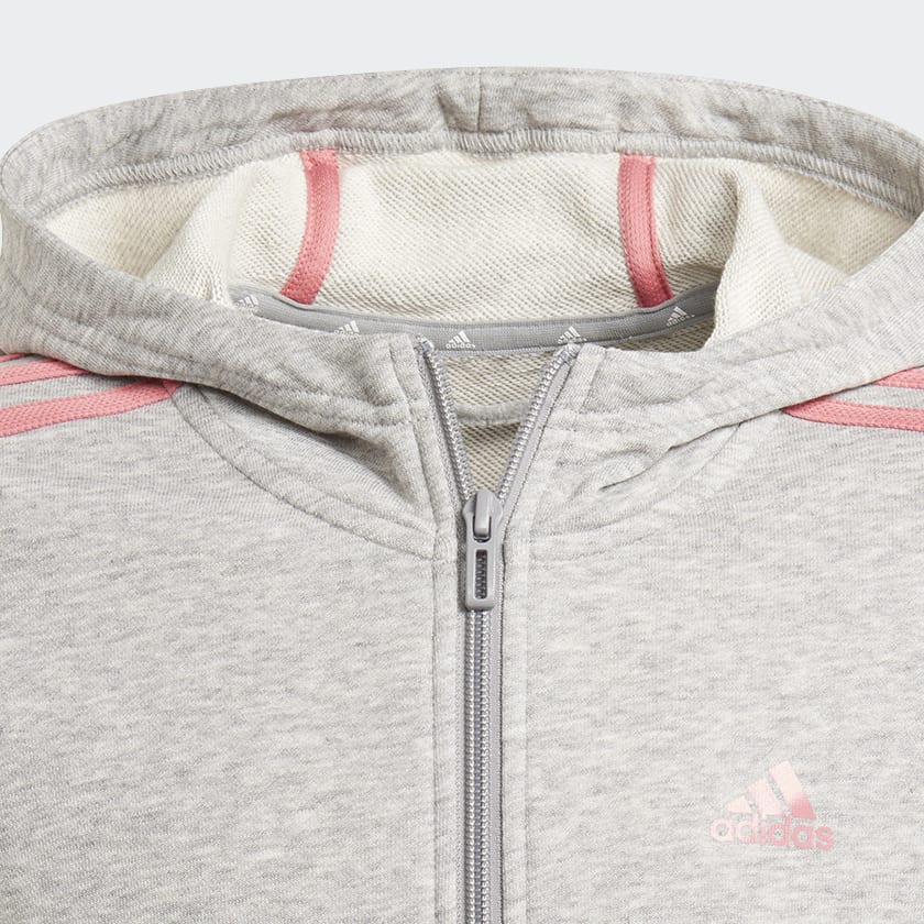 Gris Veste à capuche Essentials 3-Stripes
