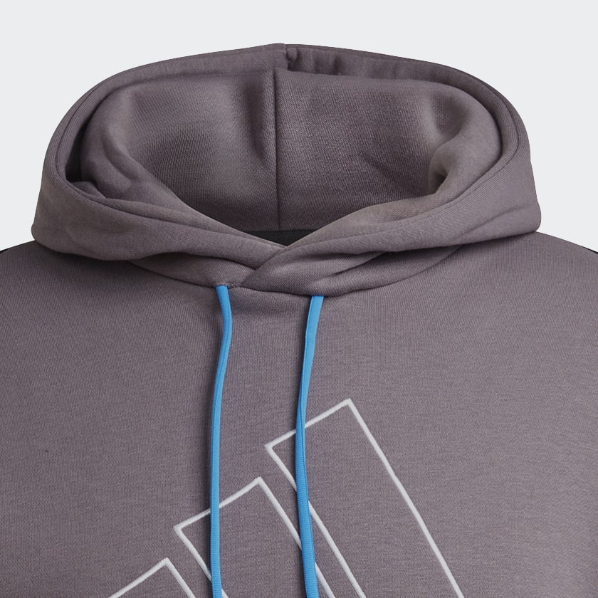 Gra Future Icons Embroidered Badge of Sport Fleece Hoodie