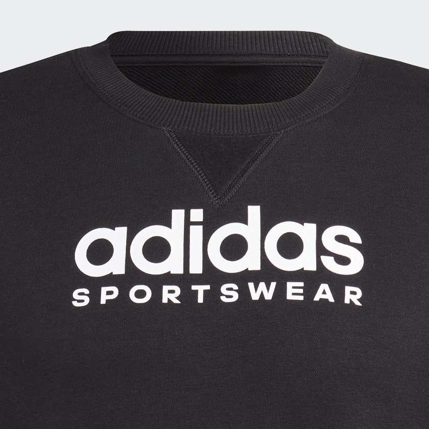Black All SZN Fleece Graphic Sweatshirt