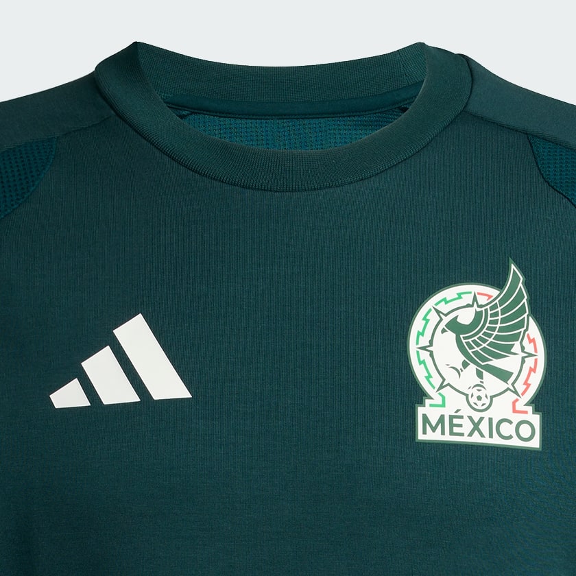 Verde Sudadera Tiro Travel MÉXICO cuello redondo