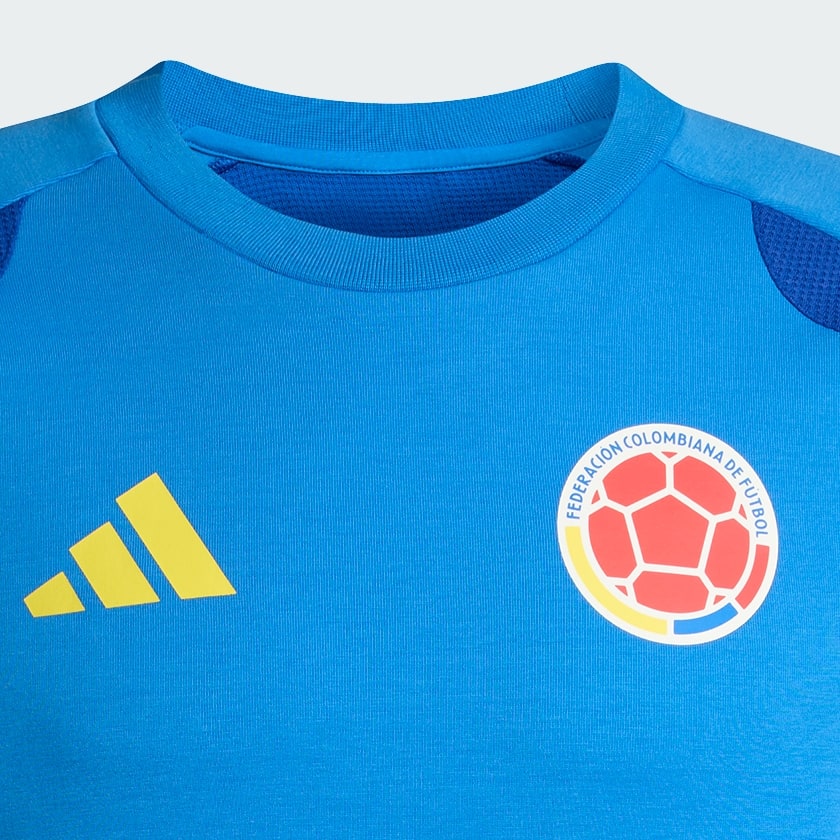 Azul Buzo de cuello redondo Tiro Travel de Colombia