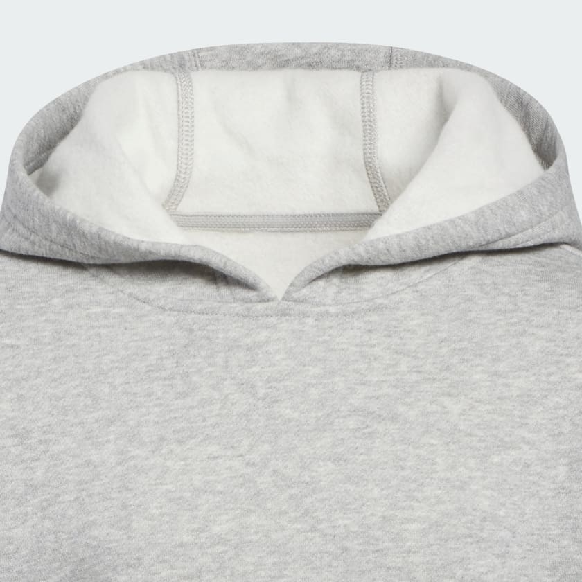 gris Sweat-shirt à capuche en molleton