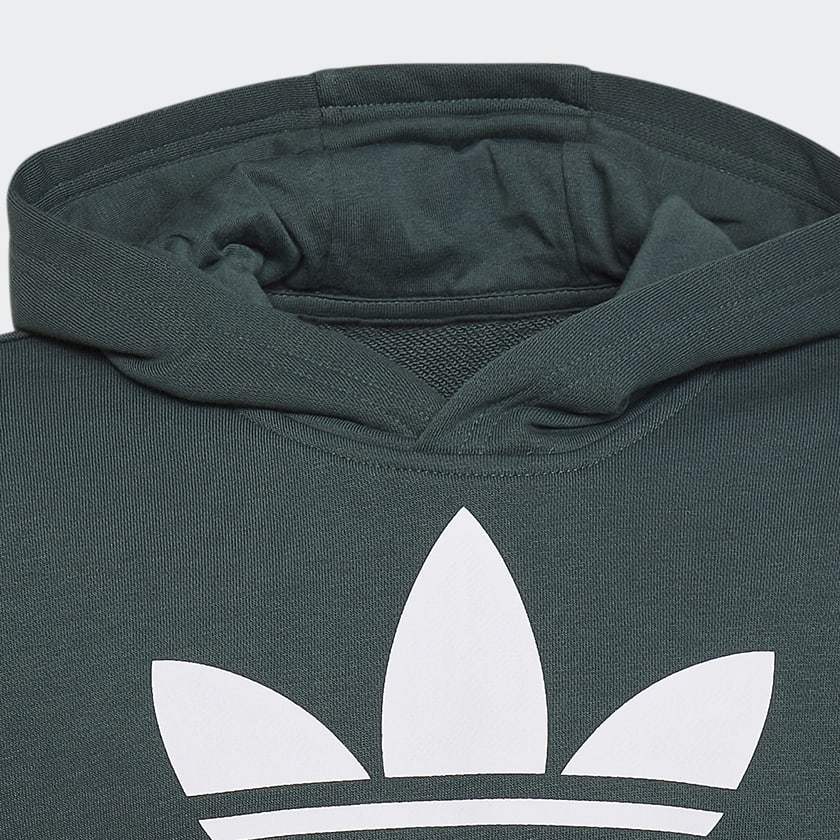 Verde Sudadera con Gorro Trifolio (UNISEX)