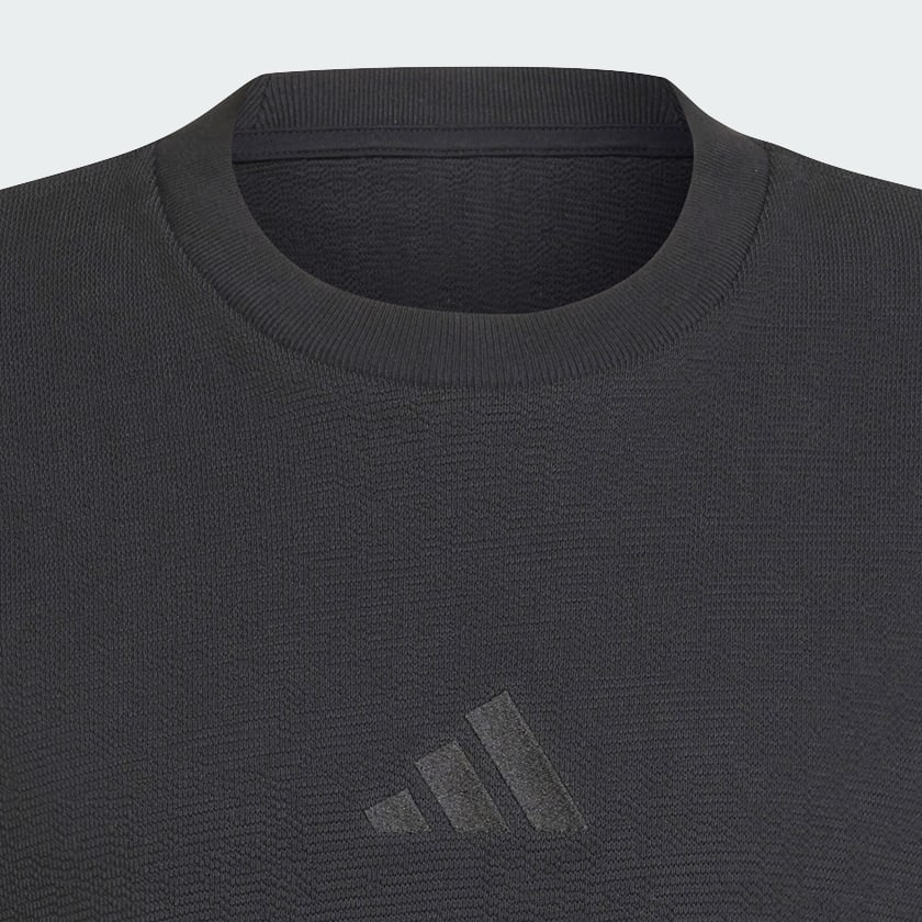adidas Elevated All SZN Cloud Jersey Sleeveless Crew Tee adidas Elevated All SZN Cloud Jersey Sleeveless Crew Tee