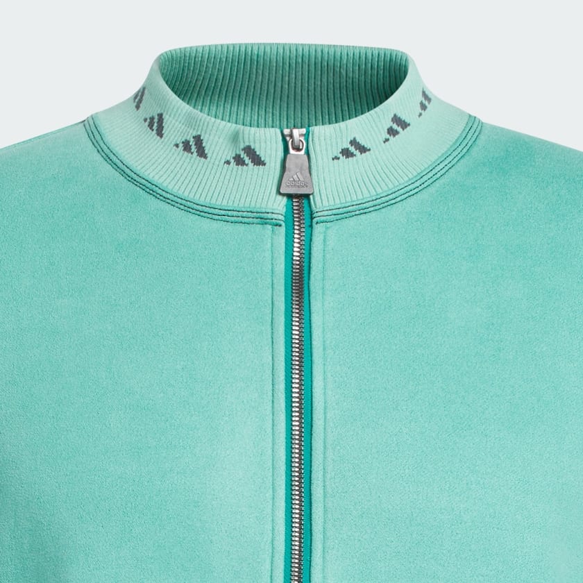 Groen EQT Sweater met Korte Rits