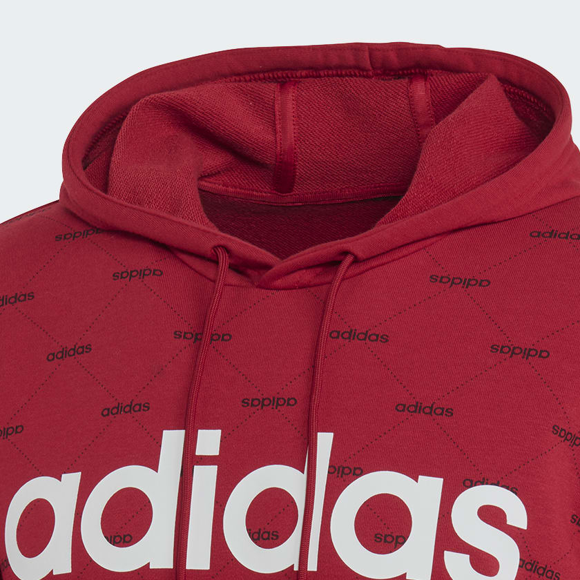 Adidas linear graphic hoodie outlet