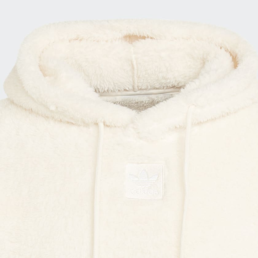 Furry adidas hoodie clearance