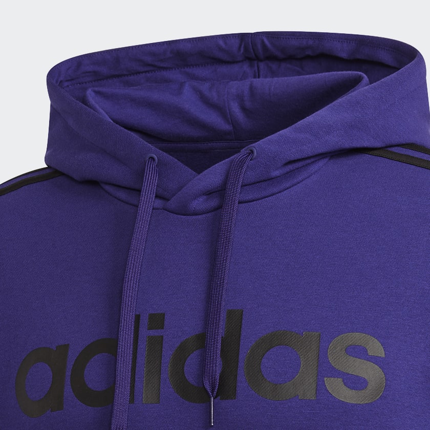 Essentials 3-Stripes Pullover Hoodie