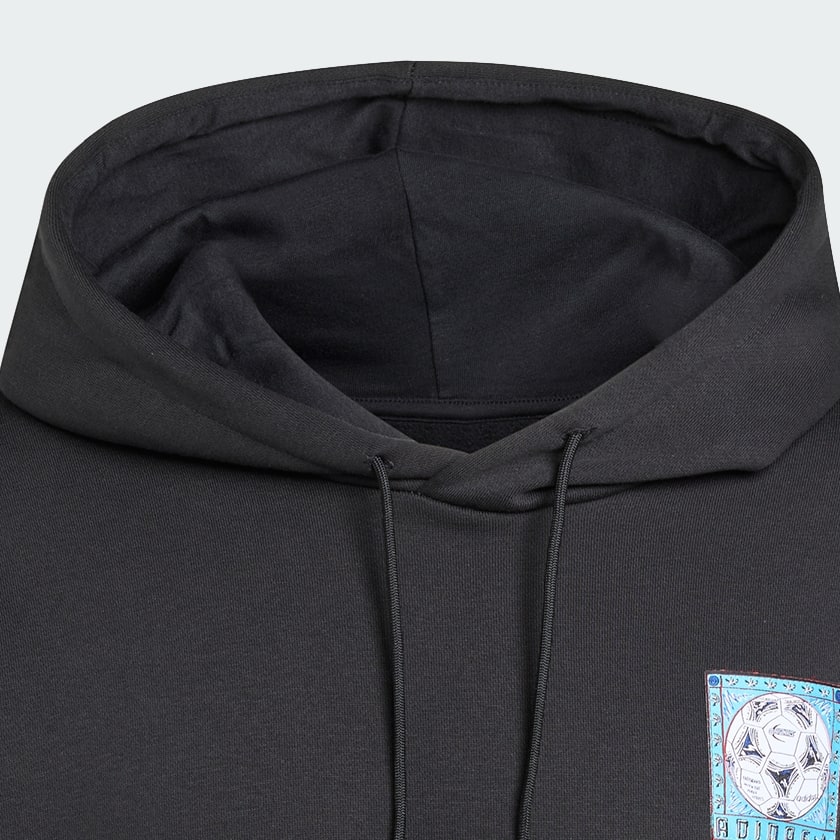 Noir Sweat-shirt à capuche graphique