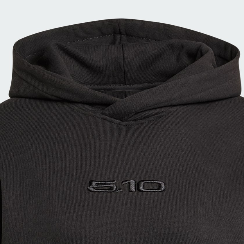 adidas Five Ten Logo Hoodie - Black | Free Shipping with