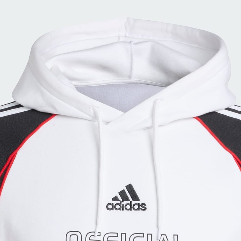 Blanco SUDADERA CON GORRO TEAMGEIST GRAPHIC DE TELA FLEECE