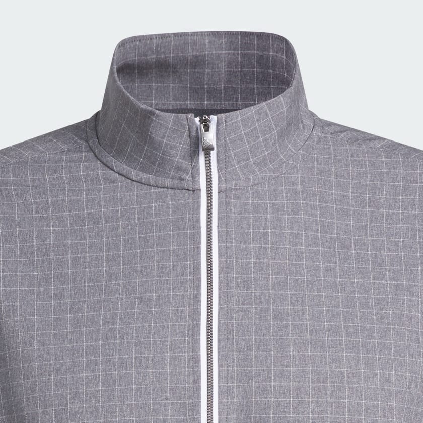 Gris Sweat-shirt zip 1/4 TOILE ULTIMATE365 SET