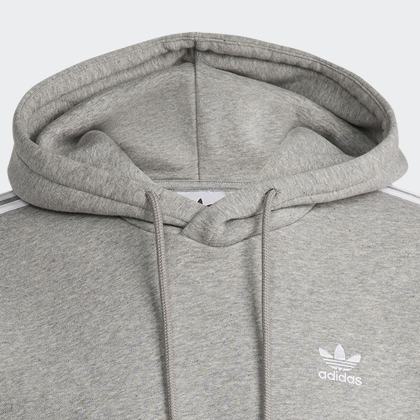 gris Sweat-shirt à capuche Adicolor Classics 3-Stripes