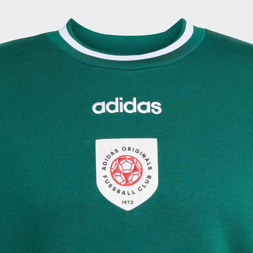 Green Badge Crewneck Sweatshirt