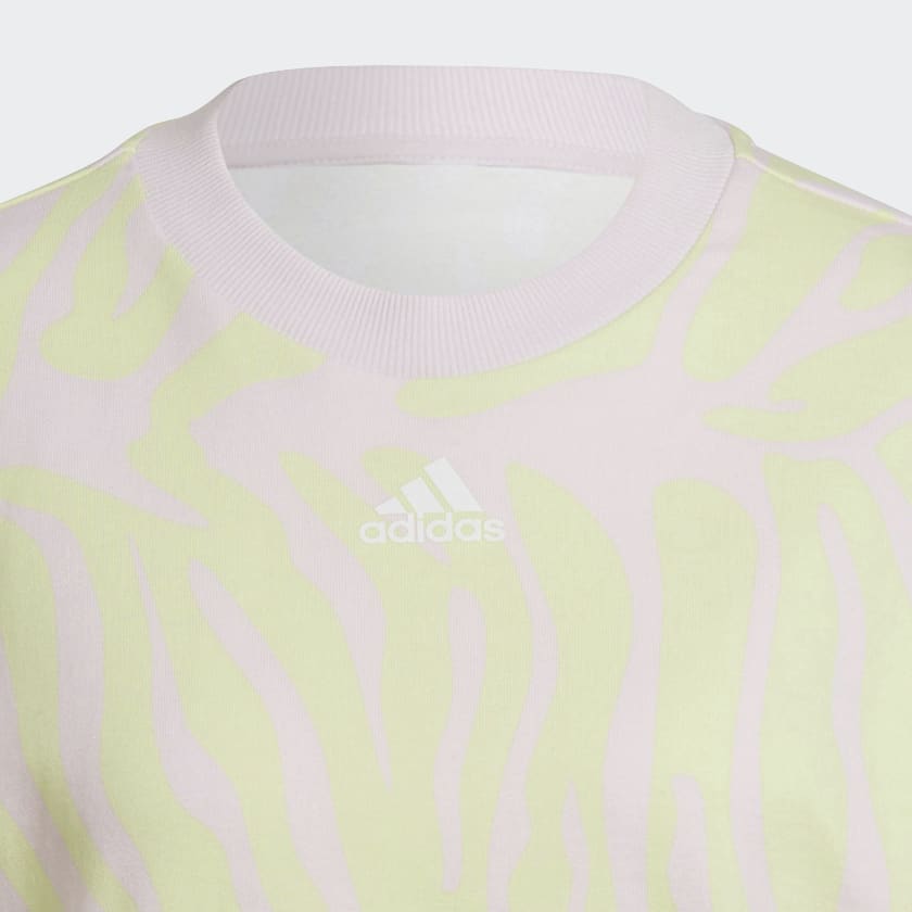 adidas TigerPrint Sweatshirt White Free Shipping with