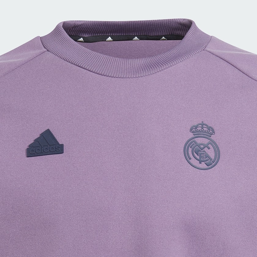 Sudadera cuello redondo Real Madrid Designed for Gameday - Violeta