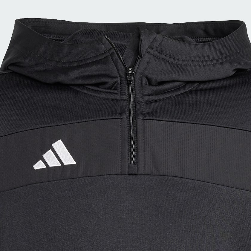 Nero Felpa con cappuccio Tiro 25 Essentials Sweat Junior