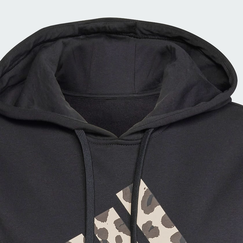Sort Animal Graphic Hoodie