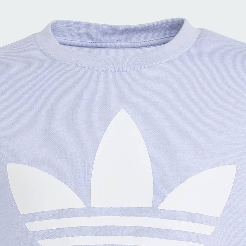 adidas Adicolor Trefoil Crew Sweatshirt Purple Free Shipping with adiClub adidas Canada