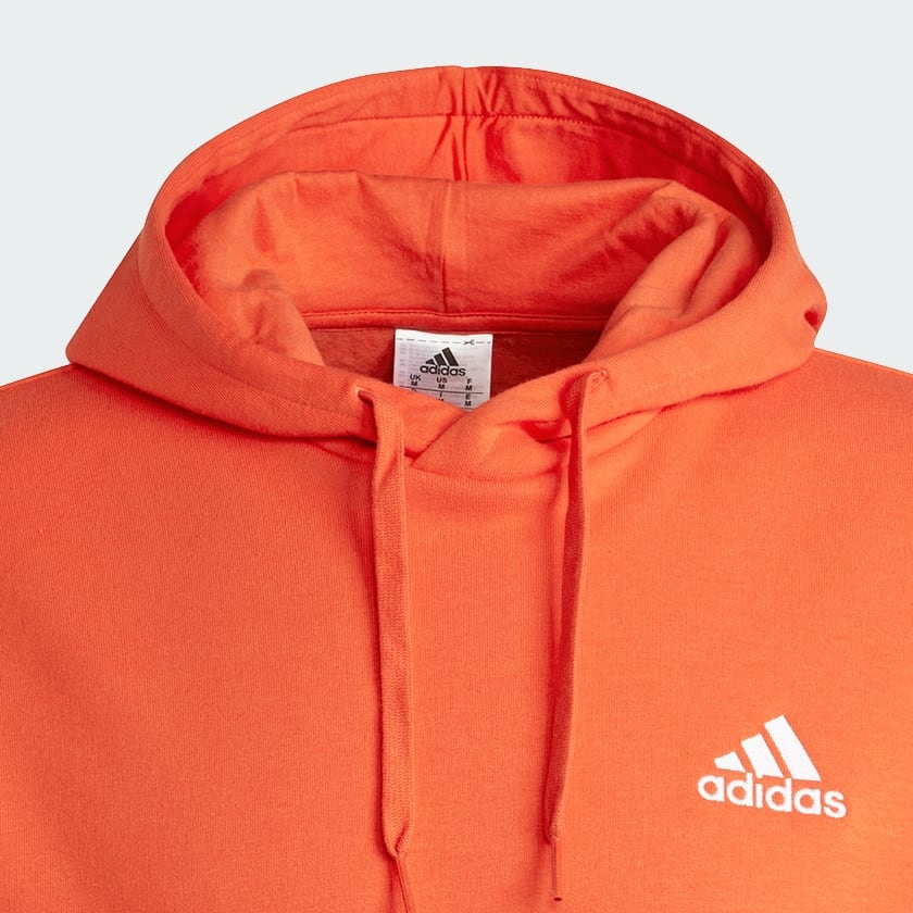 adidas Essentials Fleece Hoodie Orange adidas UK