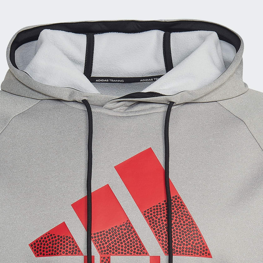 Cinza Moletom Capuz AEROREADY Game and Go Big Logo