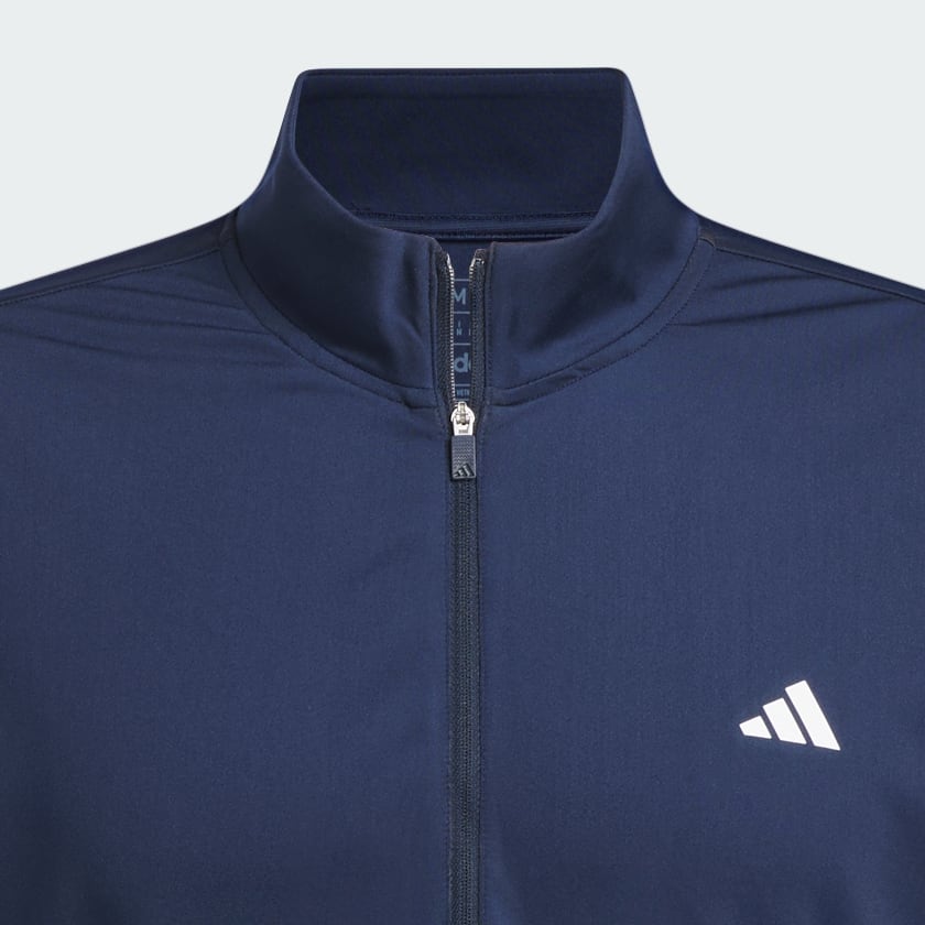 Azul Sudadera Adi Half-Zip 3 bandas