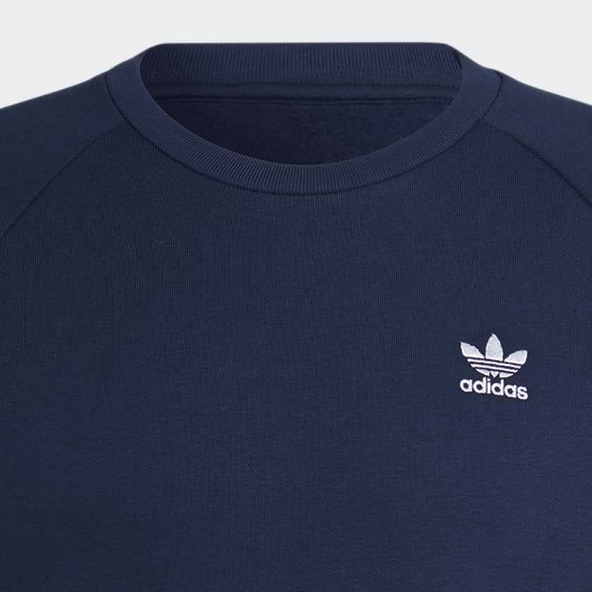 Blue Trefoil Essentials Crewneck Sweatshirt