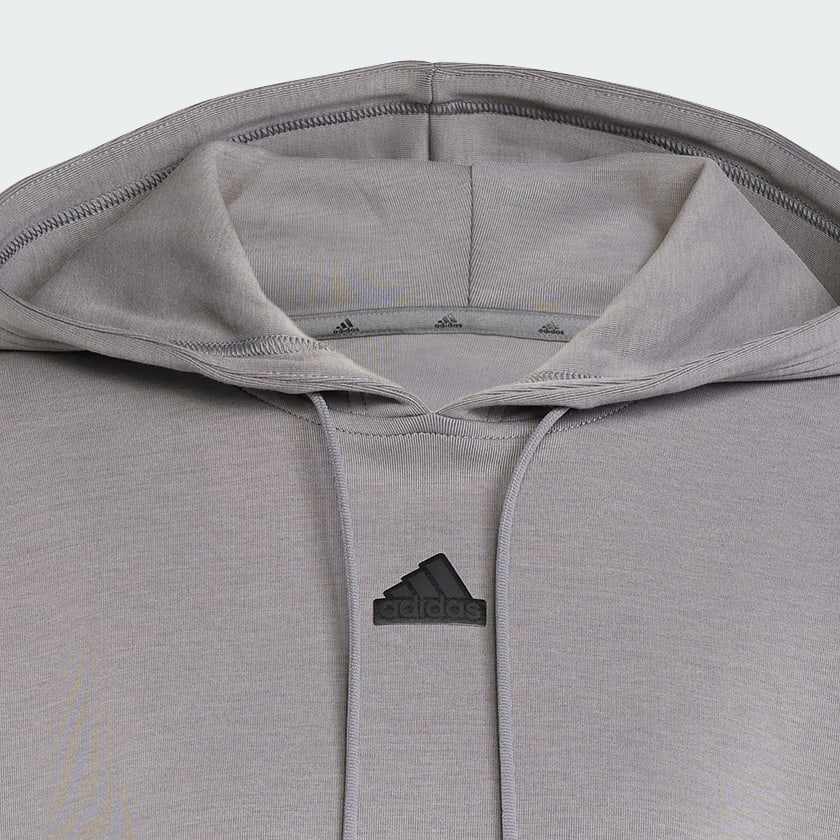 Grau Future Icons 3-Streifen Hoodie