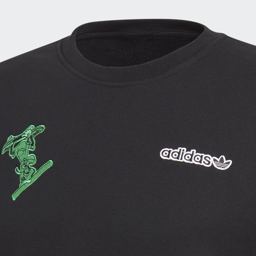 adidas Goofy Crew Sweatshirt Black adidas Philippines
