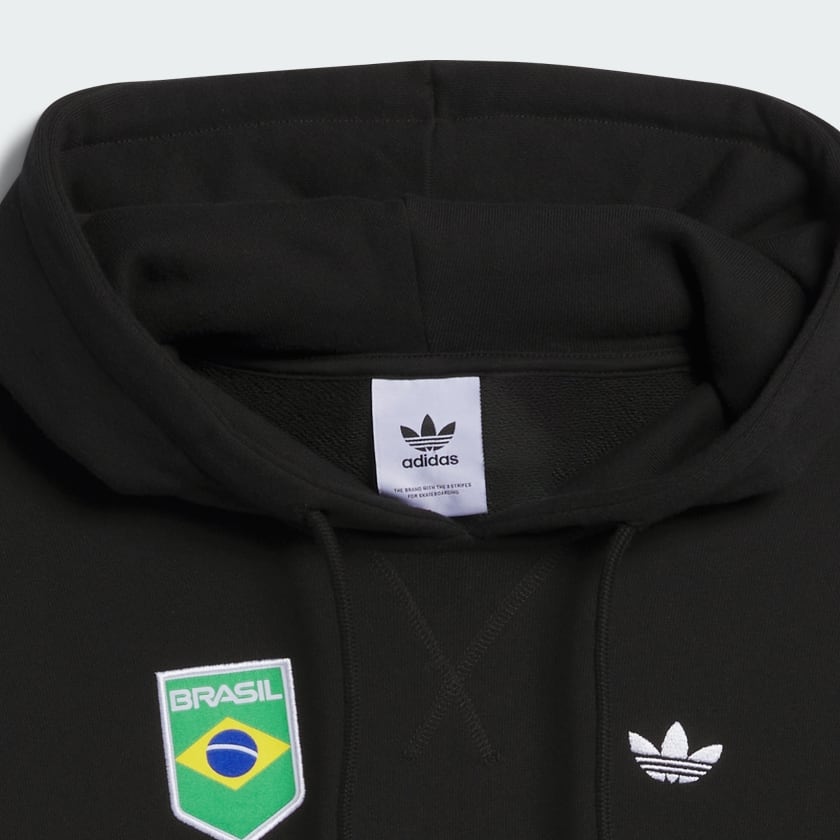 Sweat shirt a capuche Brasil Criola Skateboarding Noir adidas adidas Switzerland
