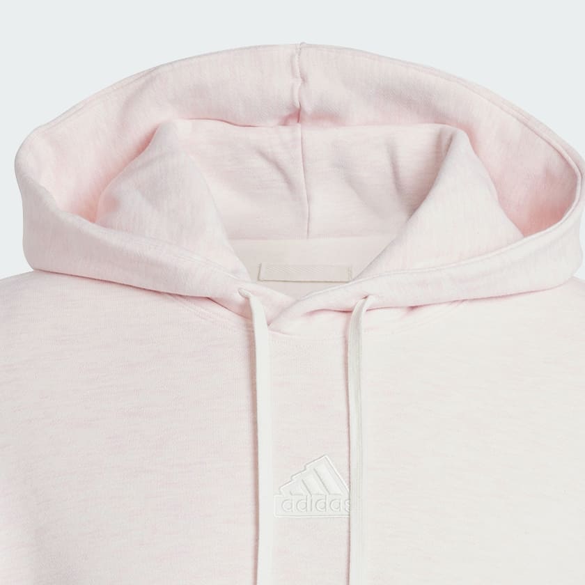 adidas Lounge French Terry Colored Mélange Hoodie - Pink | Men's Training |  adidas US