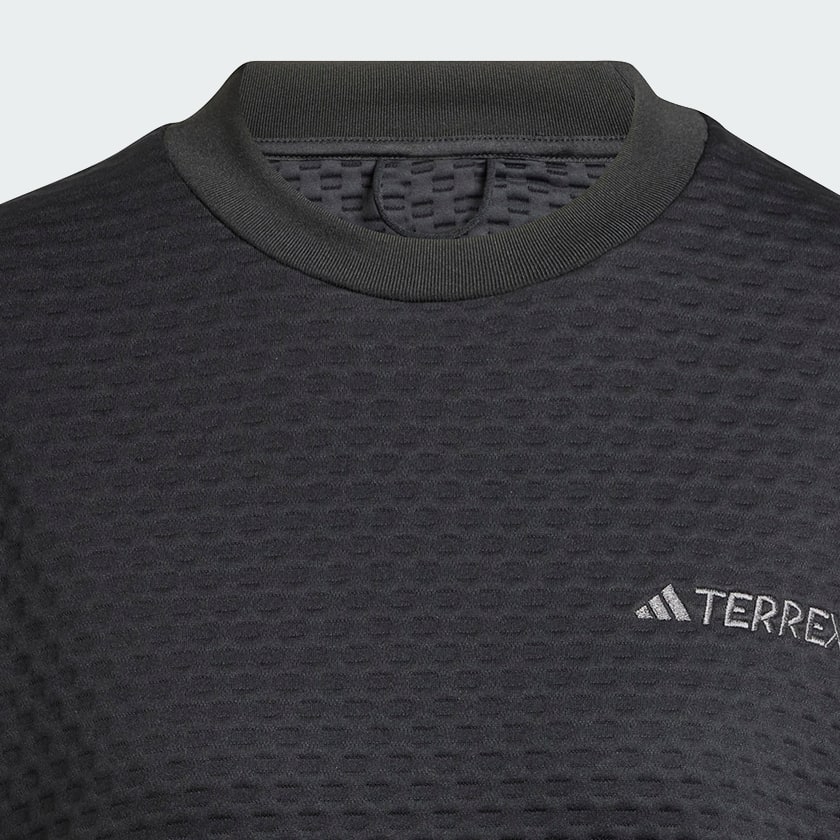 Negro Buzo de cuello redondo Terrex Xploric