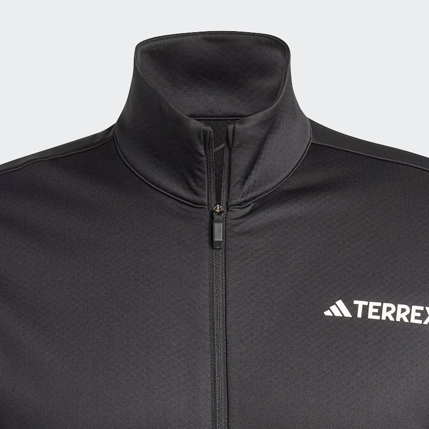 Black Terrex Multi Full-Zip Fleece Jacket