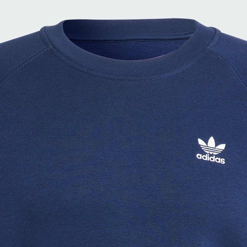 Azul Polera Trifolio Essentials Cuello Redondo]