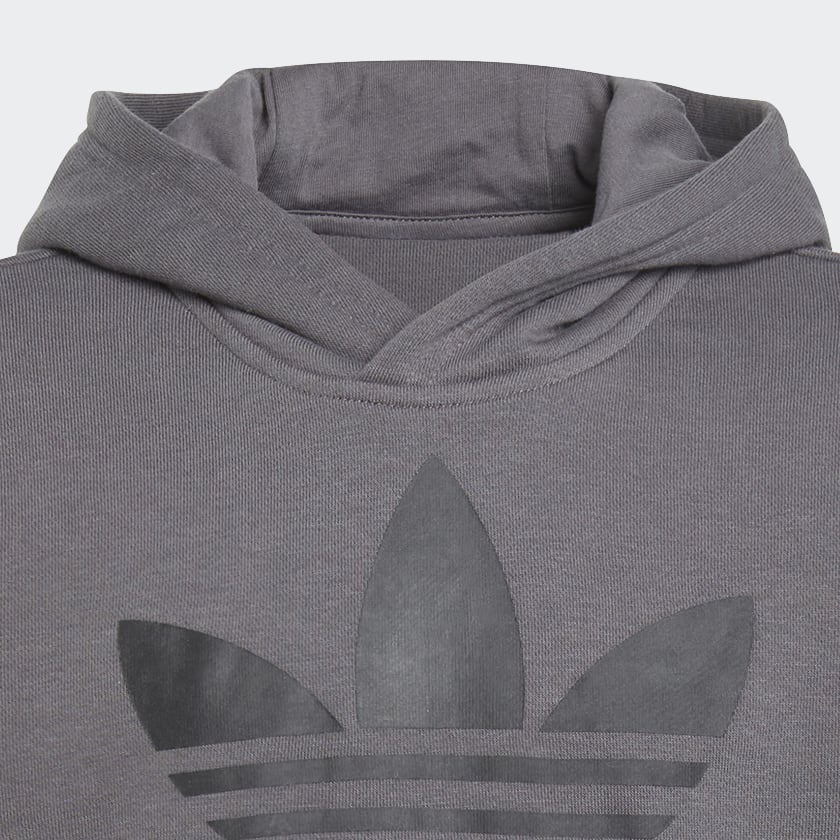 Gris Buzo con capucha Trifolio