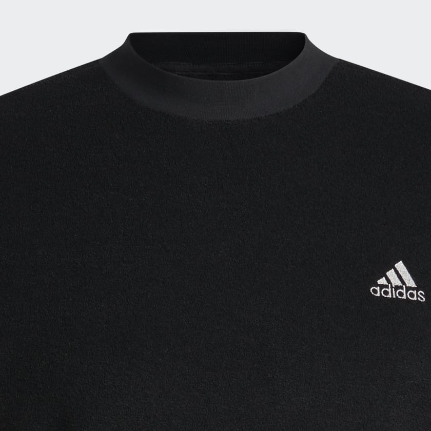 adidas Core Crew Golf Sweatshirt Black adidas New Zealand