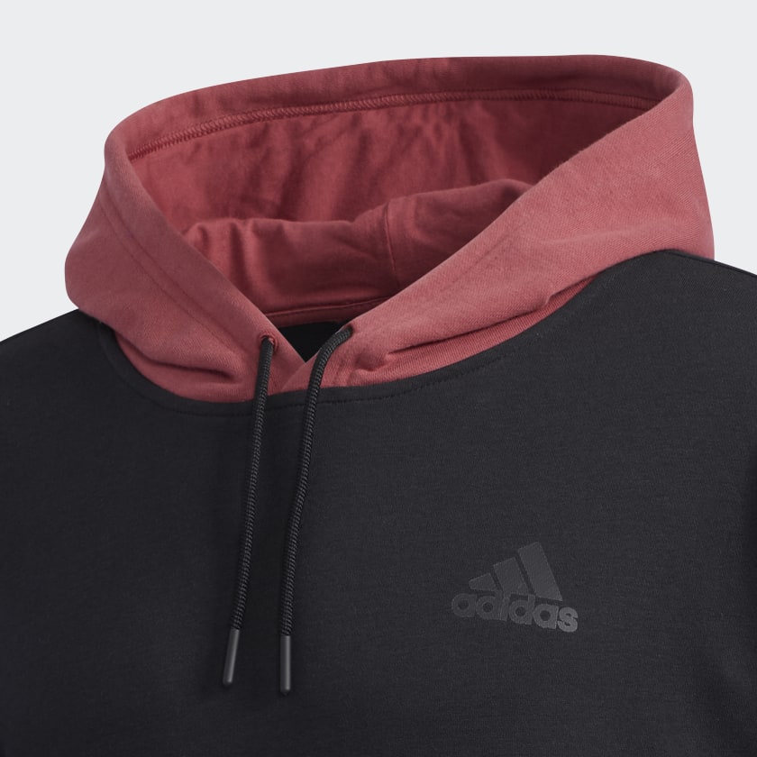 Adidas authentic hoodie store black