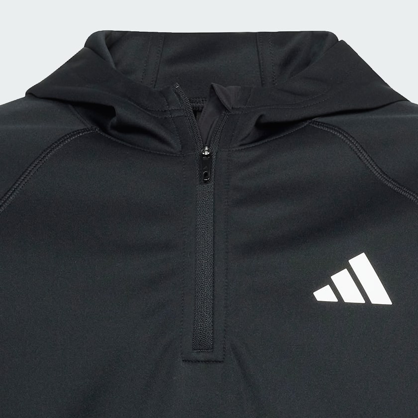 Negro Polera con capucha All Sports NXT