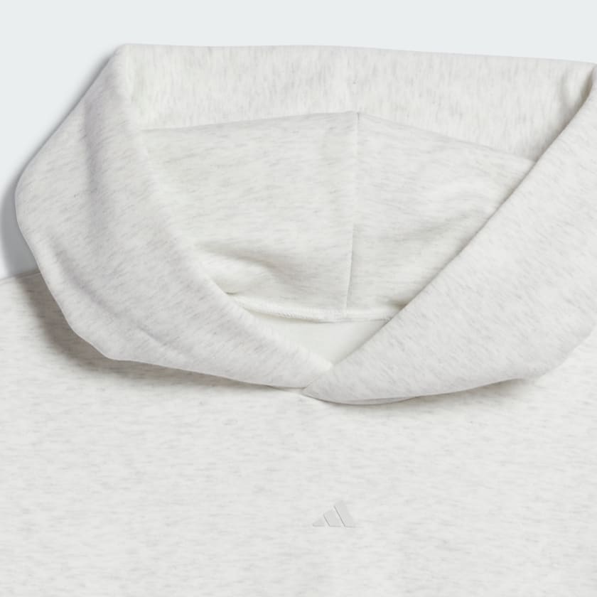 Grey adidas Basketball Hoodie