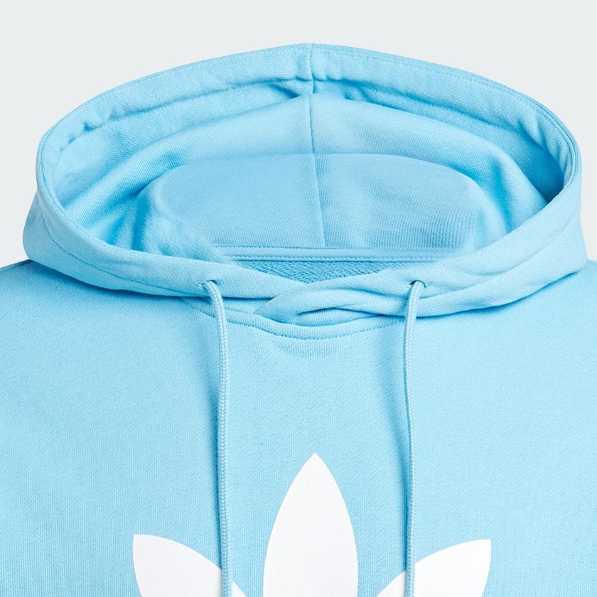 Azul Polera con Capucha Adicolor Classics Trifolio